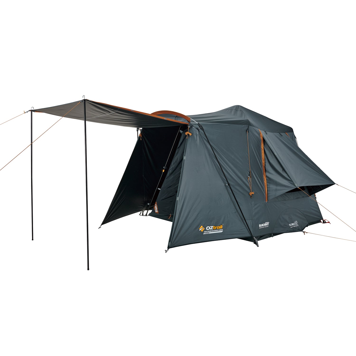 oztrail blockout tent Fast Frame Lumos 4 Person Größe:55 mm Manifest gegen Waterfront YCRF_Slacker