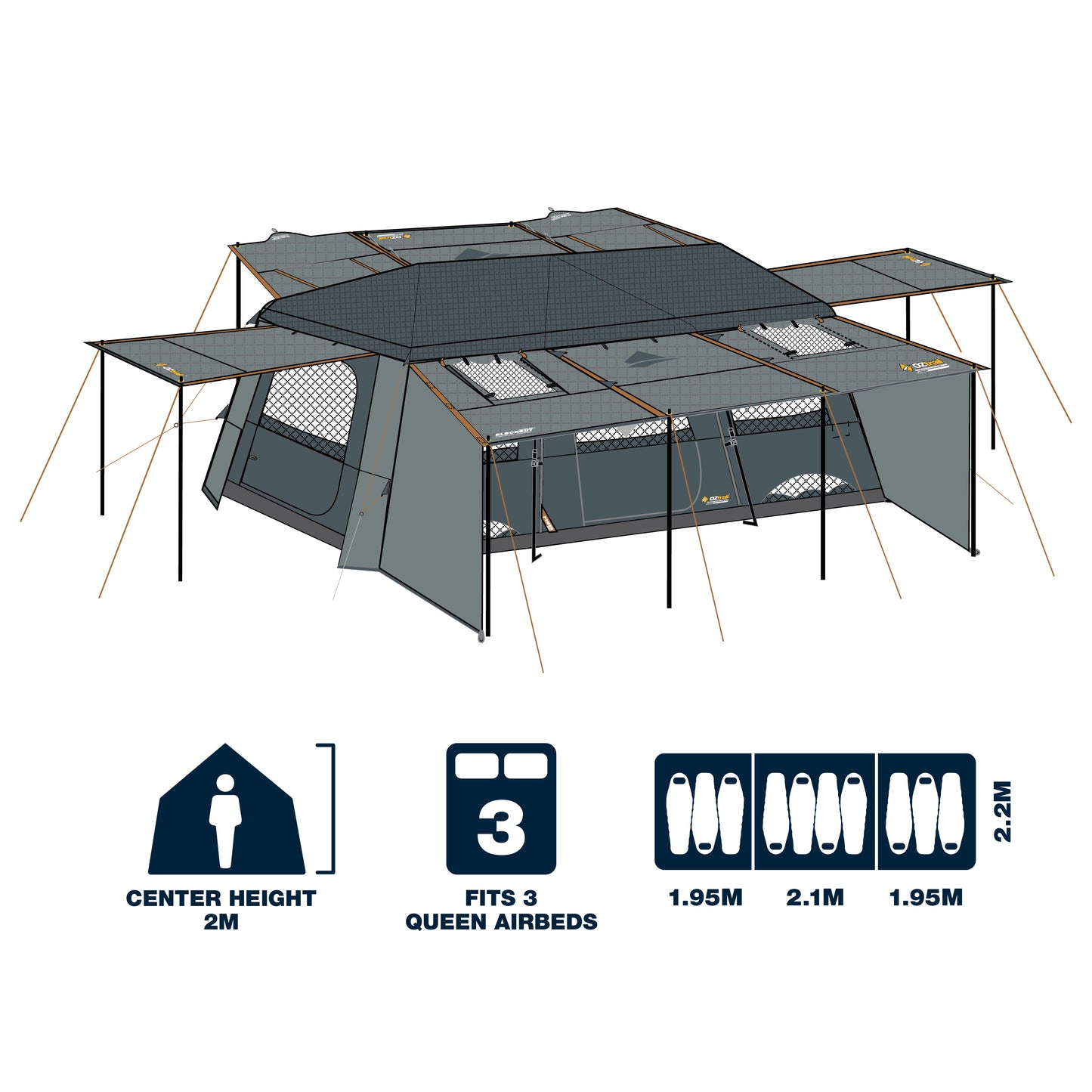 Fast Frame BlockOut Lumos 12P Tent