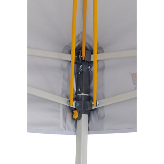 Commercial Deluxe 3x3m Gazebo | Perfect for Markets | 500D White Canopy | Antiponding Bars | HD Wheeled Bag