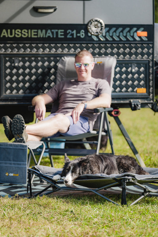 Dog Bed & Fleece Topper Large