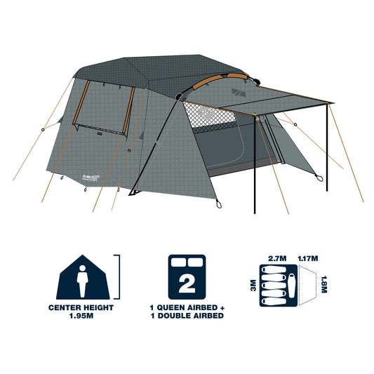 Fast Frame BlockOut Lumos 6P Tent