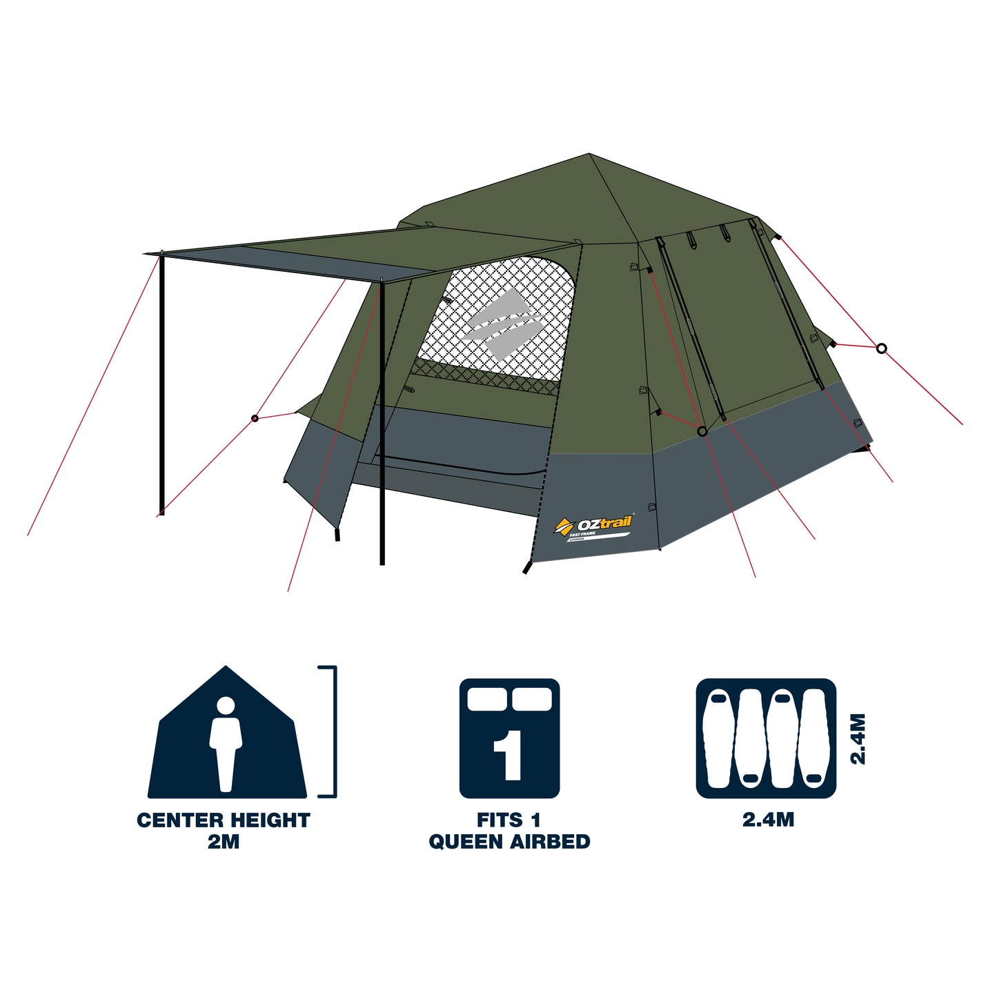 Fast Frame 4P Tent