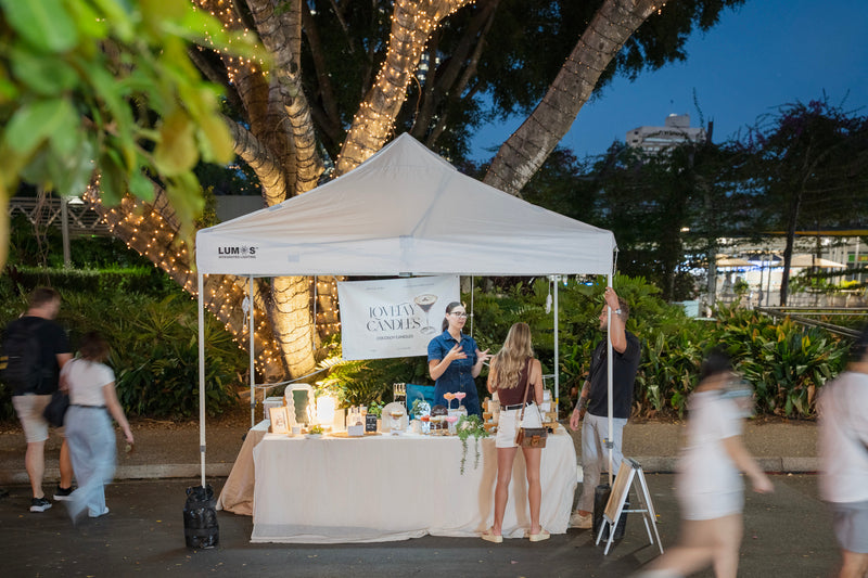 Commercial Lumos 3x3m Gazebo - White