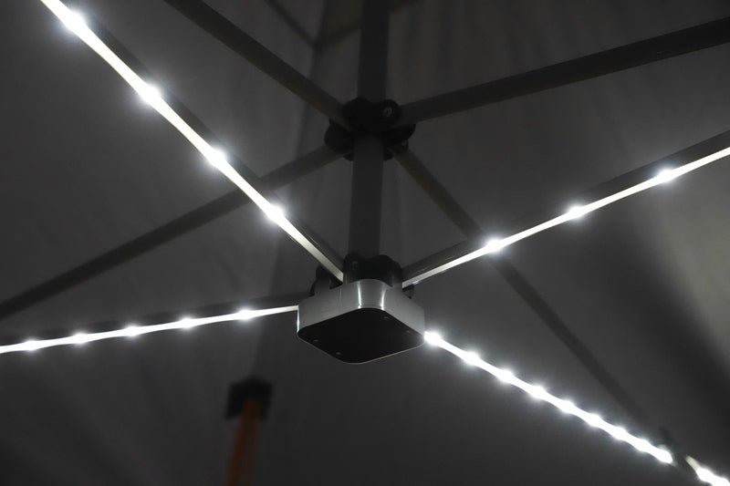 Commercial Lumos 3x3m Gazebo - White