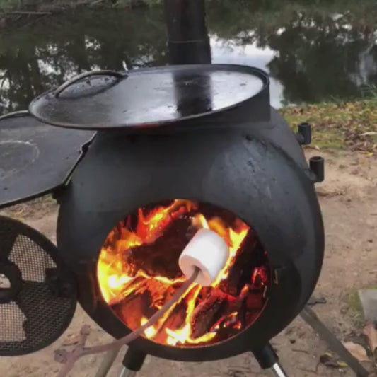 Ozpig Series 2 Portable Wood Fire Stove